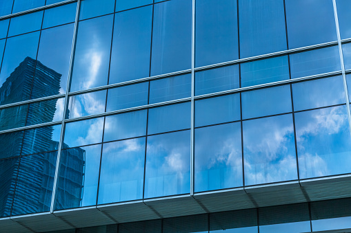 Construction Industry, Glass - Material, Reflection, Industry, Window