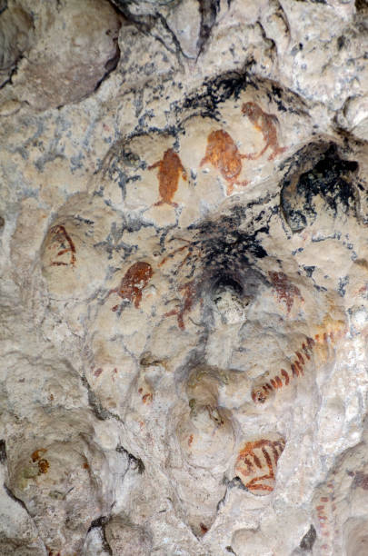 istock rock art, Arguni Island, West Papua, Indonesia 1389247967