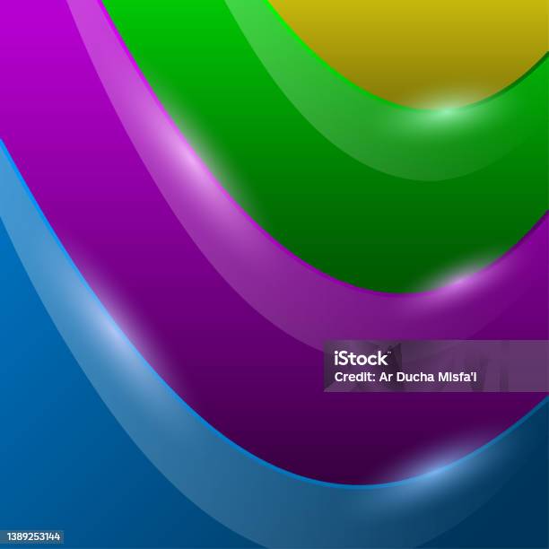Wave Color Map Texture Wave Colors Texture Stock Illustration - Download Image Now - Art ...