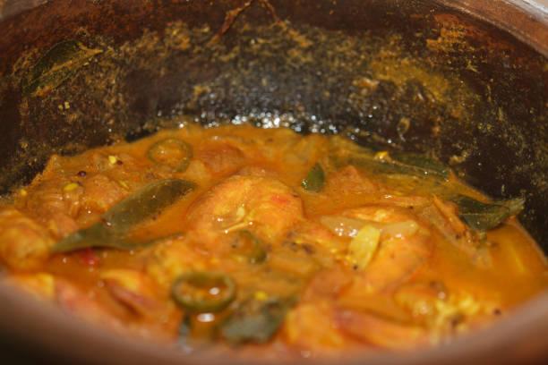 istock Sri Lankan Food - Spicy Prawn Curry 1389259572