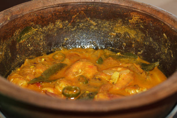 istock Sri Lankan Food - Spicy Prawn Curry 1389259702