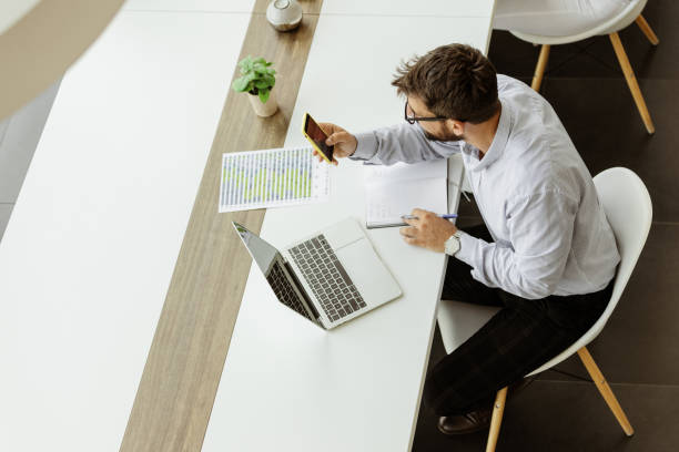 istock Businessman at his Office 1389269310