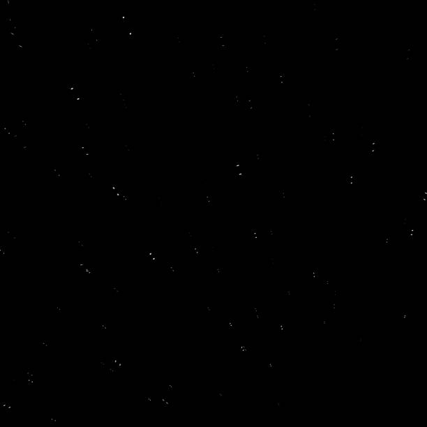 Stars in sky dark 3d render illustration Image