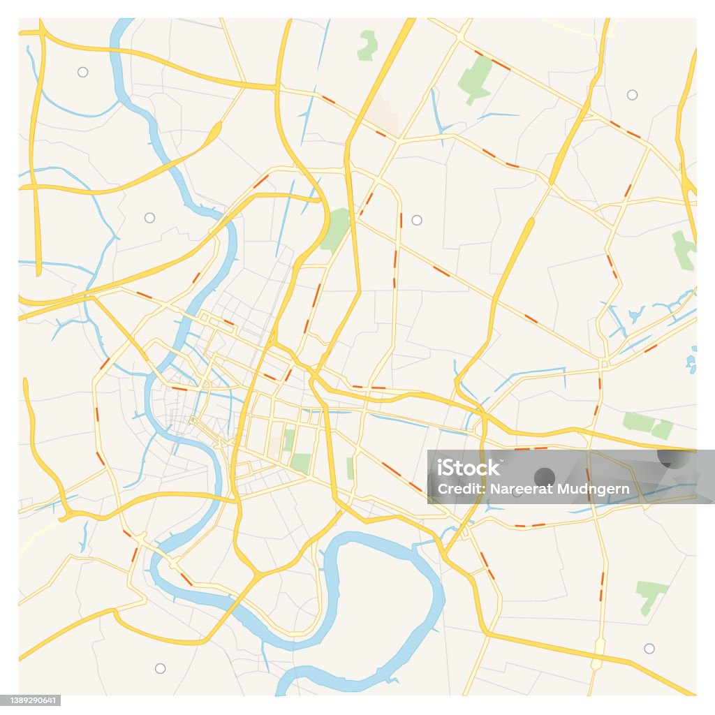 Vector City Maps Vector City Map Stock Illustration - Download Image Now - Cartography ...