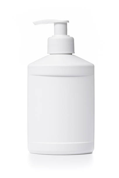 istock White plastic bottle of liquid gel isolated 1389292116