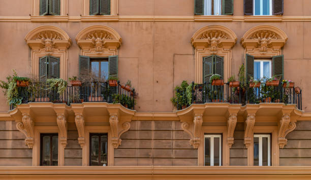 istock Rome Apartment Balconies 1389303954