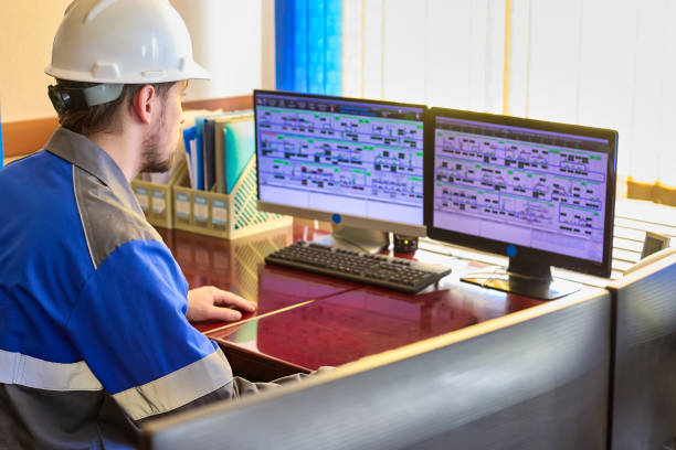 Operator manages the technological processes of the enterprise