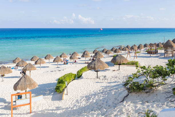 istock Playa Delfines in Cancun, Quintana Roo, Mexico, sunny day 1389312762