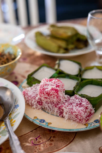 Malaysia popular assorted sweet dessert or simply known as kuih sagu