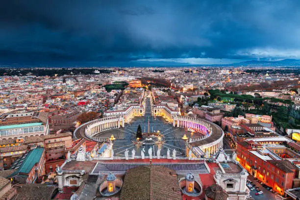 Photo of Vatican City State Surrounded by Rome, Italy