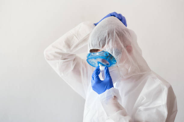 istock Doctor wearing protective wear 1389331978
