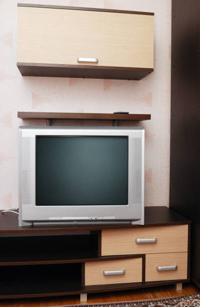 istock Old TV in the interior. 1389332187