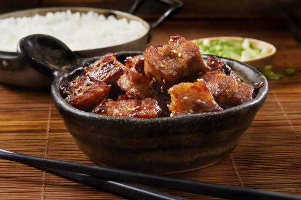 istock Chinese Braised Pork Belly 1389337469