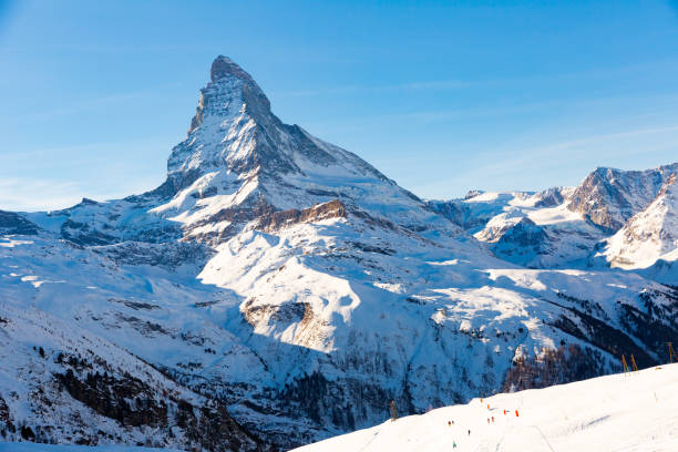 istock Matterhorn mountain in winter, Valais, Switzerland 1389338265