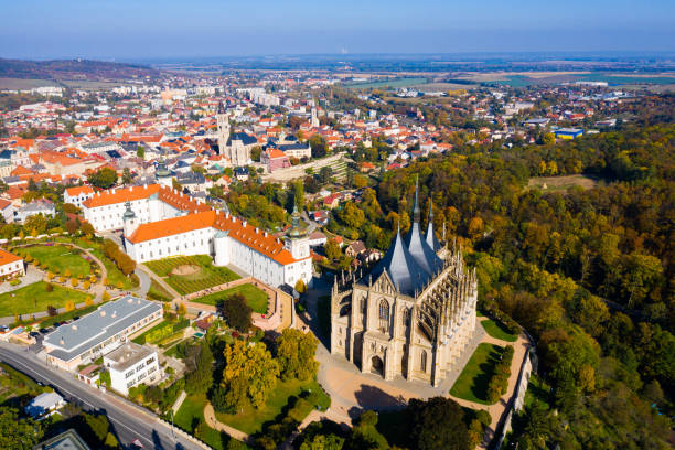 istock View from drone of Kutna Hora 1389338679