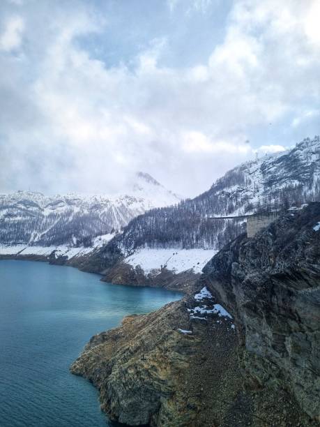 istock Reservoir, lake in Tignes 1389343848