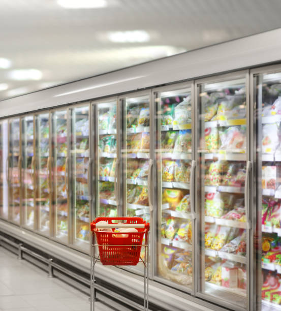 istock empty grocery cart in an empty supermarket 1389350096