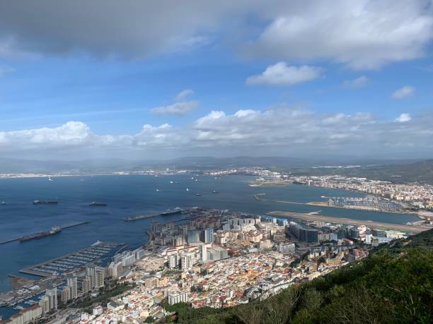 istock Looking north west from Rock of Gibraltar 1389361580
