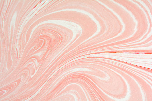 istock Antique Marbled Paper Background. Ebru, Turkish marbling art background. 1389363705