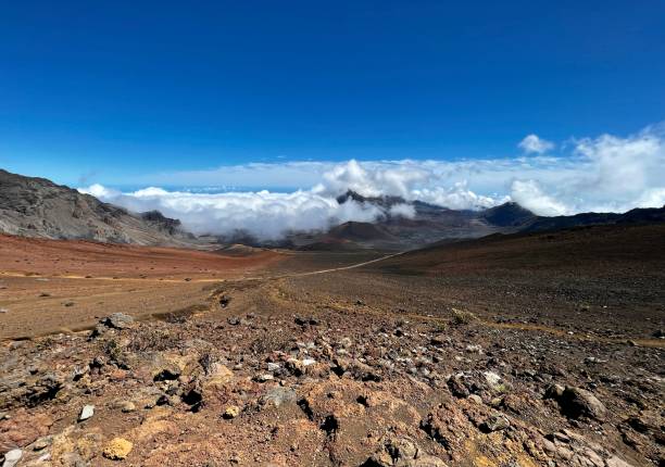 Haleakala Crater on Maui, Hawaii