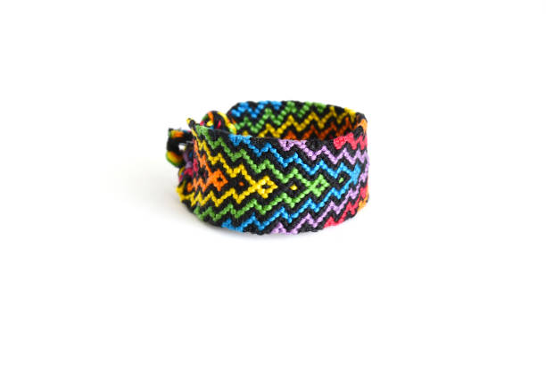 istock DIY woven friendship bracelets with different braiding. Summer accessory 1389386565