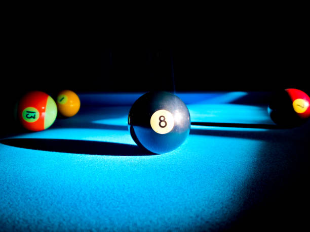 8 Pool Ball Stock Photo - Download Image Now - Eight Ball, Number 8, Pool -  Cue Sport - iStock