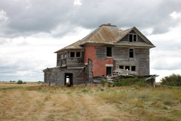 Abandoned house in Saskatchewan, Canada