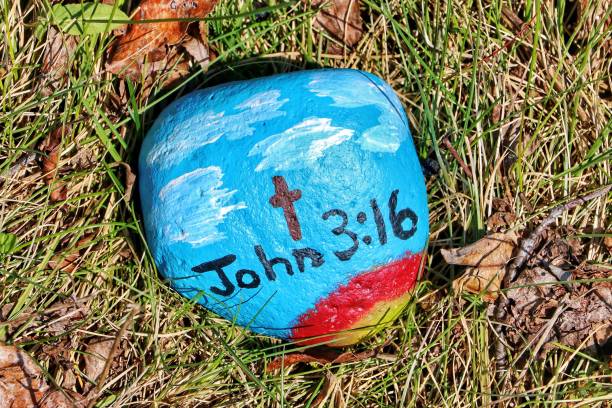 Spotted along a bike trail, a hand-painted inspirational rock.
