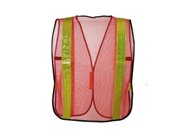istock Safety vest is a reflective garment to protect workers when working 1389410728
