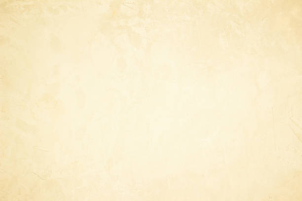 istock Old concrete wall texture background. Close up retro plain cream color cement material surface rough for show or advertise promote product content on display and brown paper design element concept. 1389410777