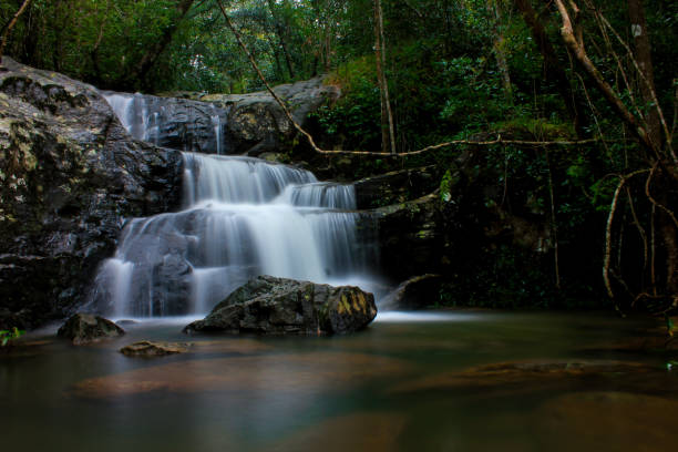 istock waterfalls in the national park 1389411151