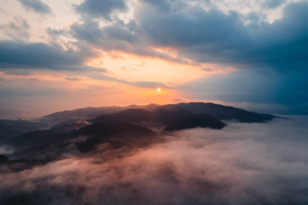 istock landscape, summer scenery on the mountain in the evening 1389421097