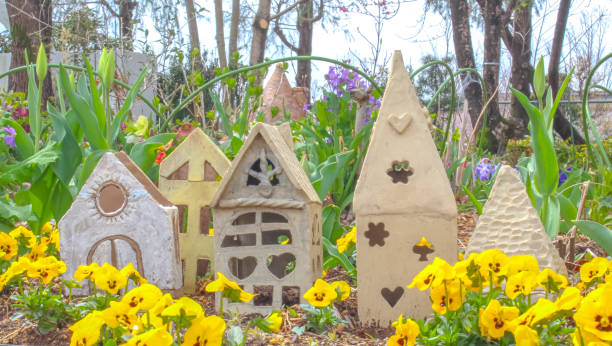 istock Fairies houses 1389425066