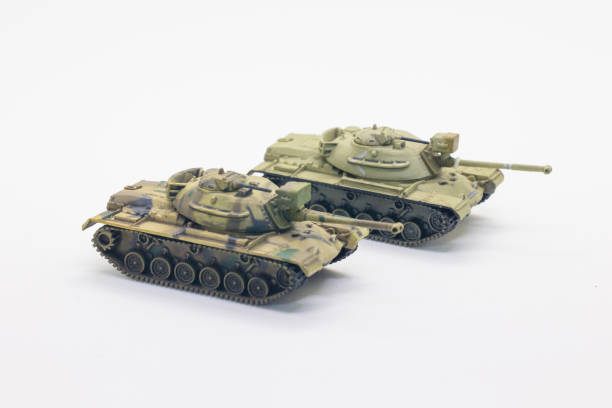 istock World war II tank model toy 1389435432