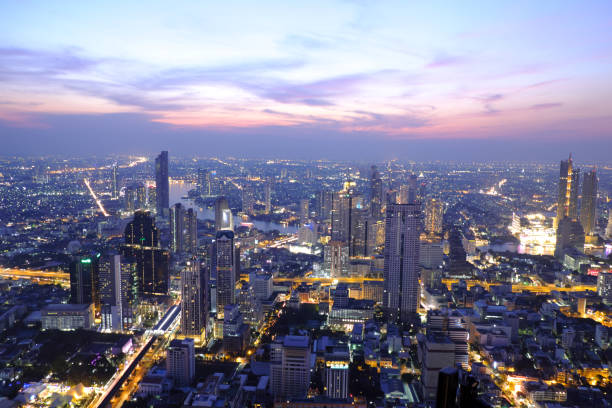 istock Bangkok view from Mahanakorn Building 1389437323