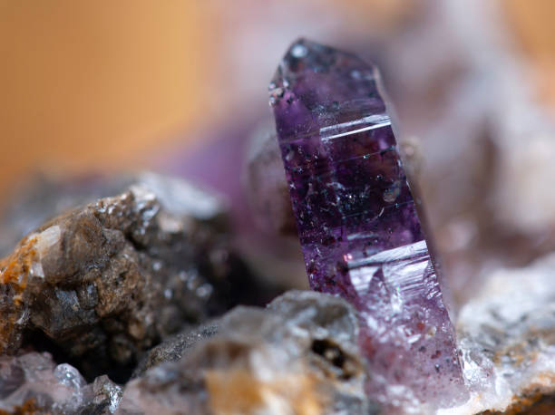 istock amethyst mineral specimen stone rock geology gem crystal 1389438288