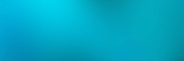 istock Soft gradient Banner with Smooth Blurred blue and turquoise colors 1389440224
