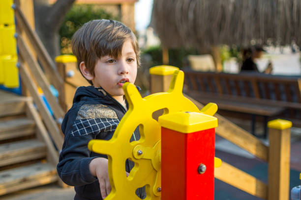 Child on playground