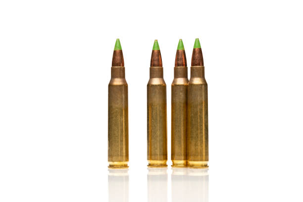 istock A group of 5.56 calibar, green tip bullets 1389462883