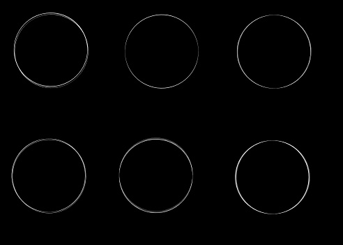 Eclipse, Circle, Black Color, Geometric Shape, Backgrounds