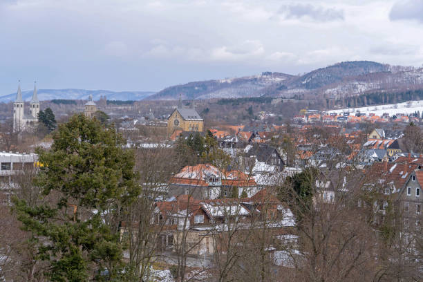 istock Above the rooftops of Goslar 1389463134