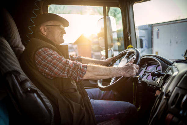 istock A mature man driving a truck 1389463432