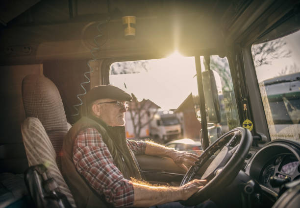 istock A mature man driving a truck 1389463763