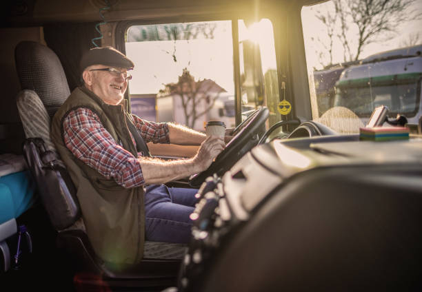 istock A mature man driving a truck 1389465274