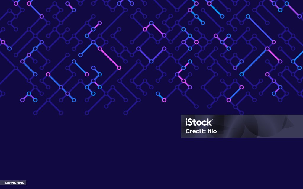 Connection Pattern Background Circuit Connection Networking Abstract Background Pattern Border Stock ...