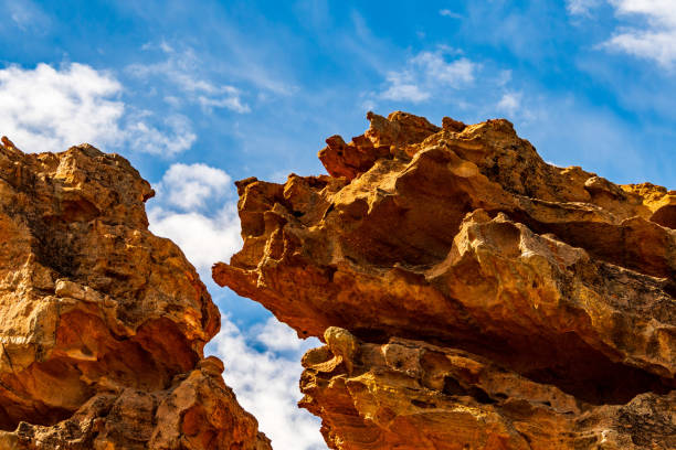 istock Landscape with clouds in Teide National Park, Tenerife island 1389470433