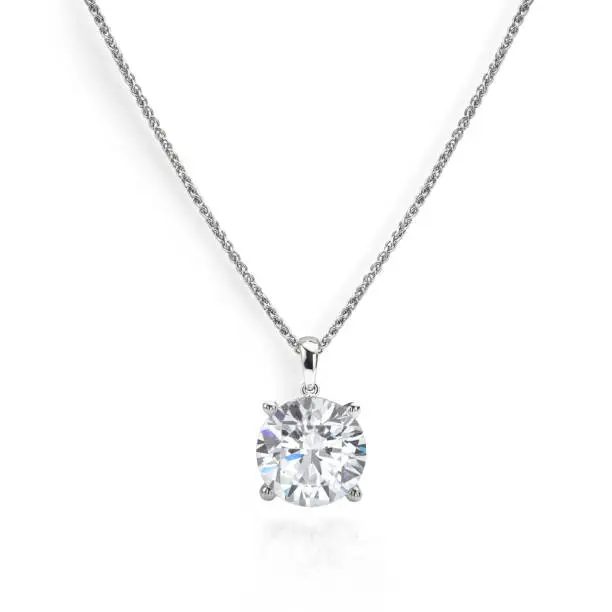 Photo of Solitaire Diamond Necklace