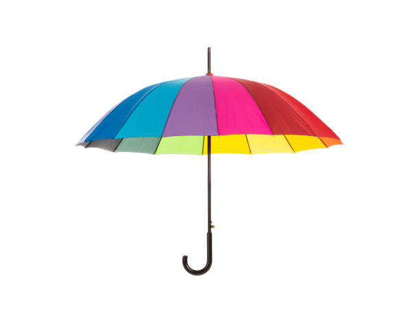 istock multicolored umbrella isolated on white background 1389475631