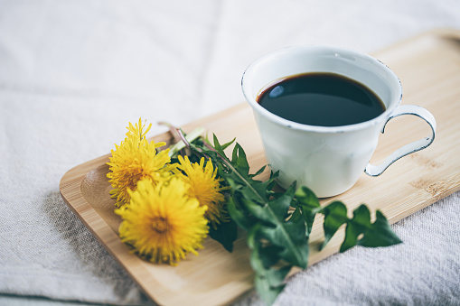 Dandelion, coffee, non-caffeine