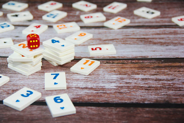 istock traditional turkish a board game okey 1389487846